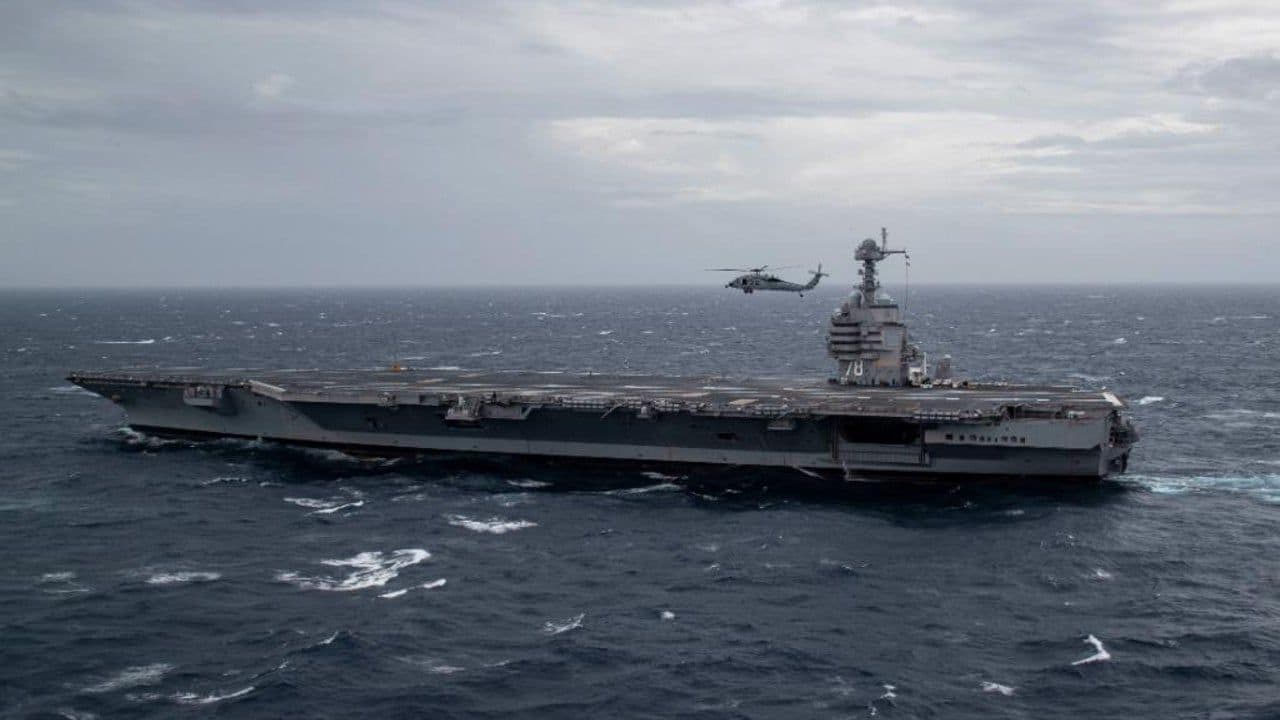 Portaaviones Gerald R. Ford.