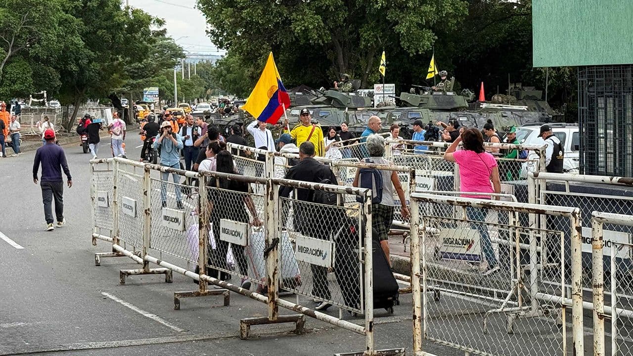 Paso fronterizo Venezuela
