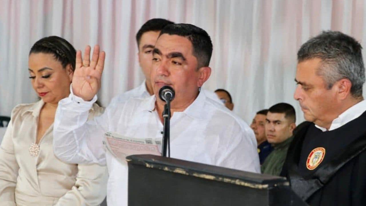 Luis Trujillo Osorio, alcalde de San Vicente del Caguán. Créditos: Facebook de Luis Trujillo Osorio