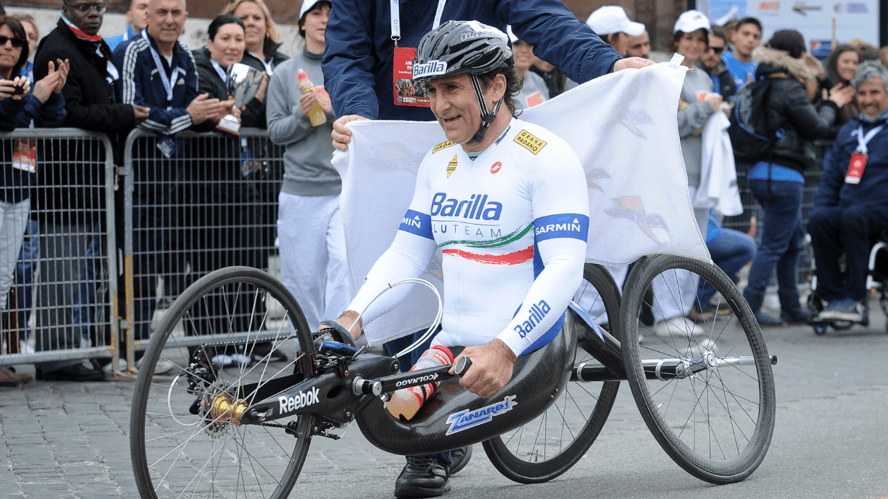 Alex Zanardi, el deportista que más desafío el cuerpo y la mente.