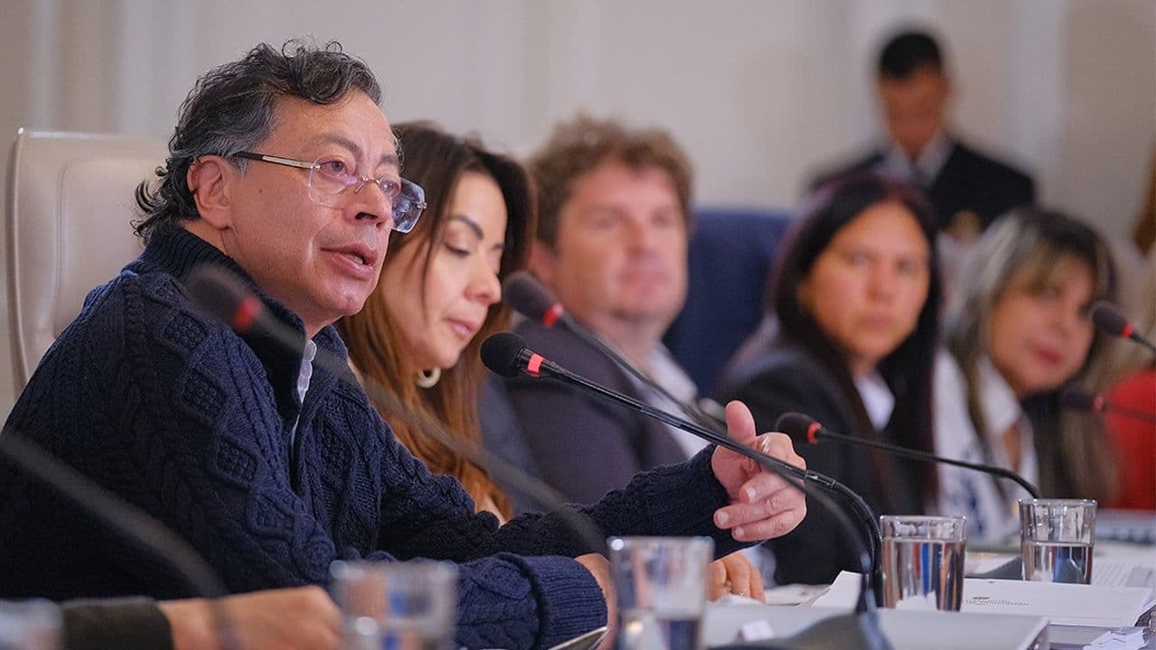 Presidente Petro en consejo de ministros mayo 2026