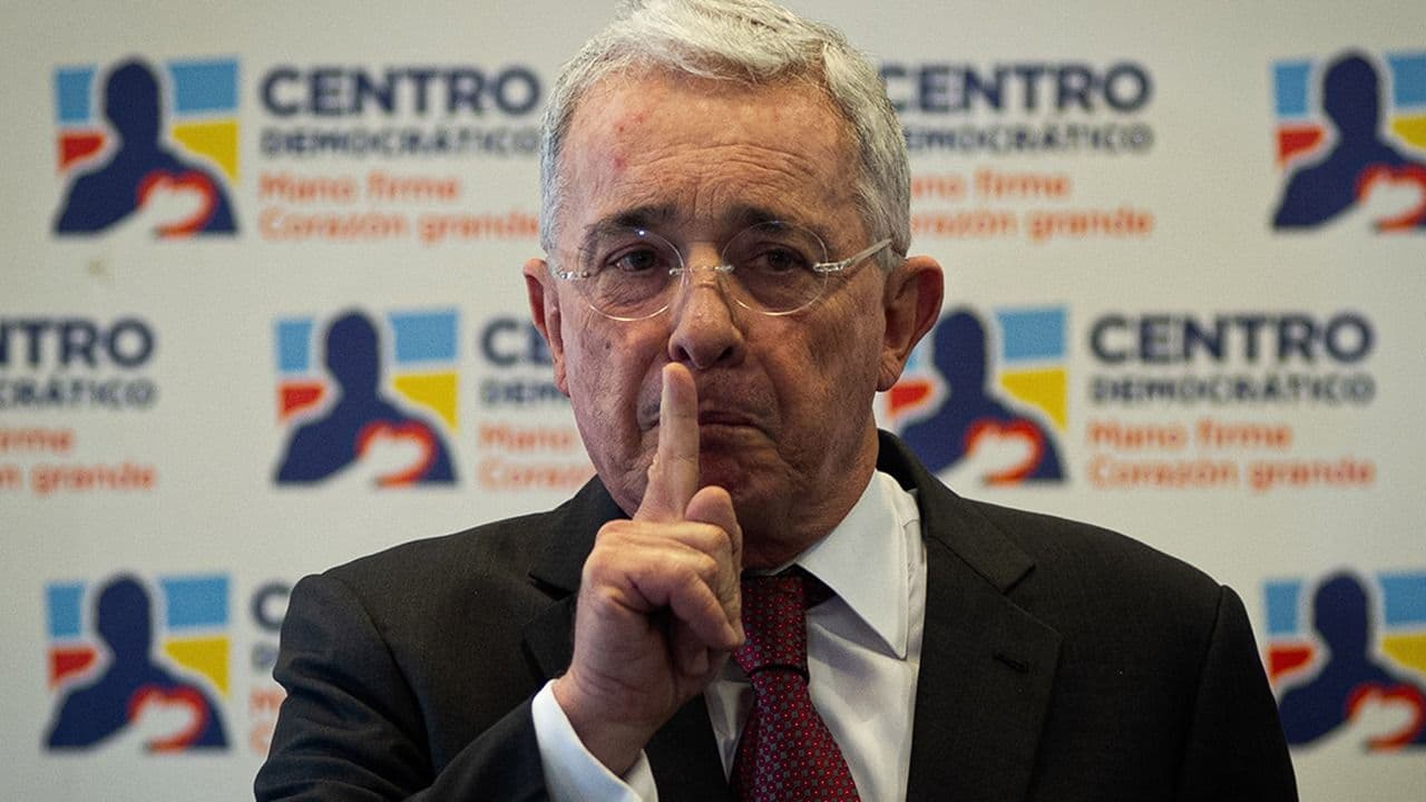 Álvaro Uribe Vélez, expresidente de Colombia y jefe natural del Centro Democrático. Foto: Reuters. Álvaro Uribe Vélez, expresidente de Colombia y jefe natural del Centro Democrático. Foto: Reuters.