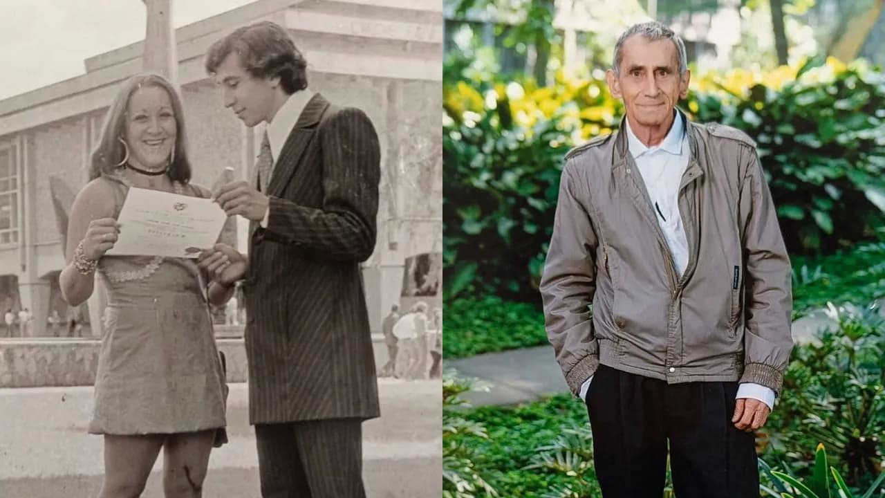 Gustavo León Yepes, de vivir en la calle 30 años a graduarse como abogado. Gustavo León Yepes, de vivir en la calle 30 años a graduarse como abogado.