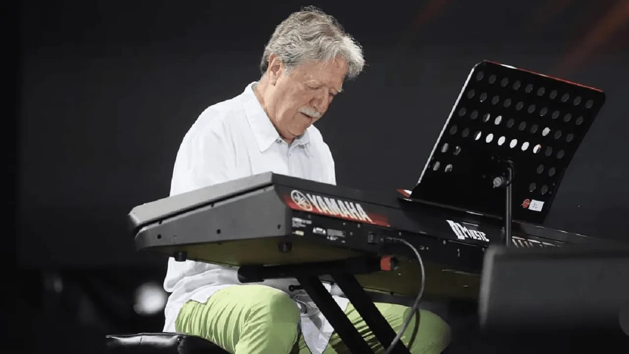 El maestro de jazz, Óscar Acevedo. El maestro de jazz, Óscar Acevedo.