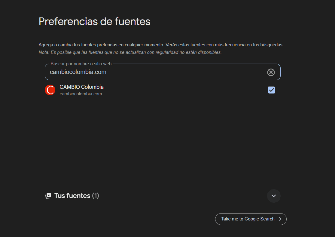 Los usuarios pueden marcar a CAMBIO
