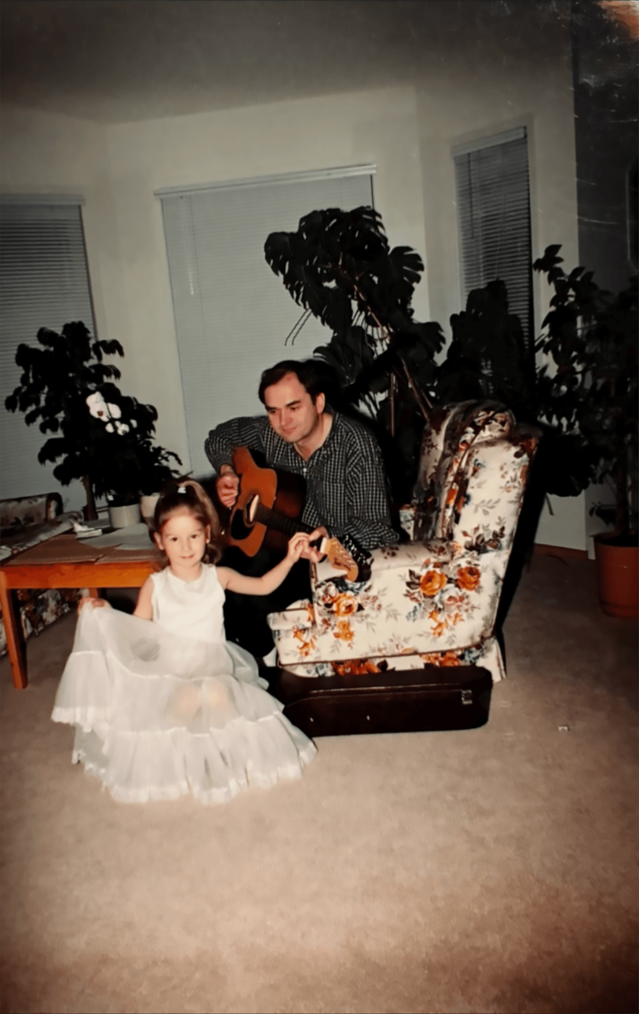 Jula y su papá