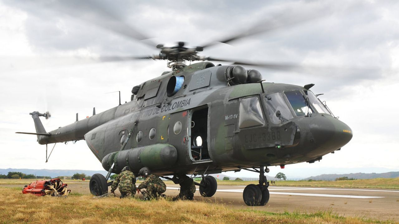 Helicópteros Ejército nacional