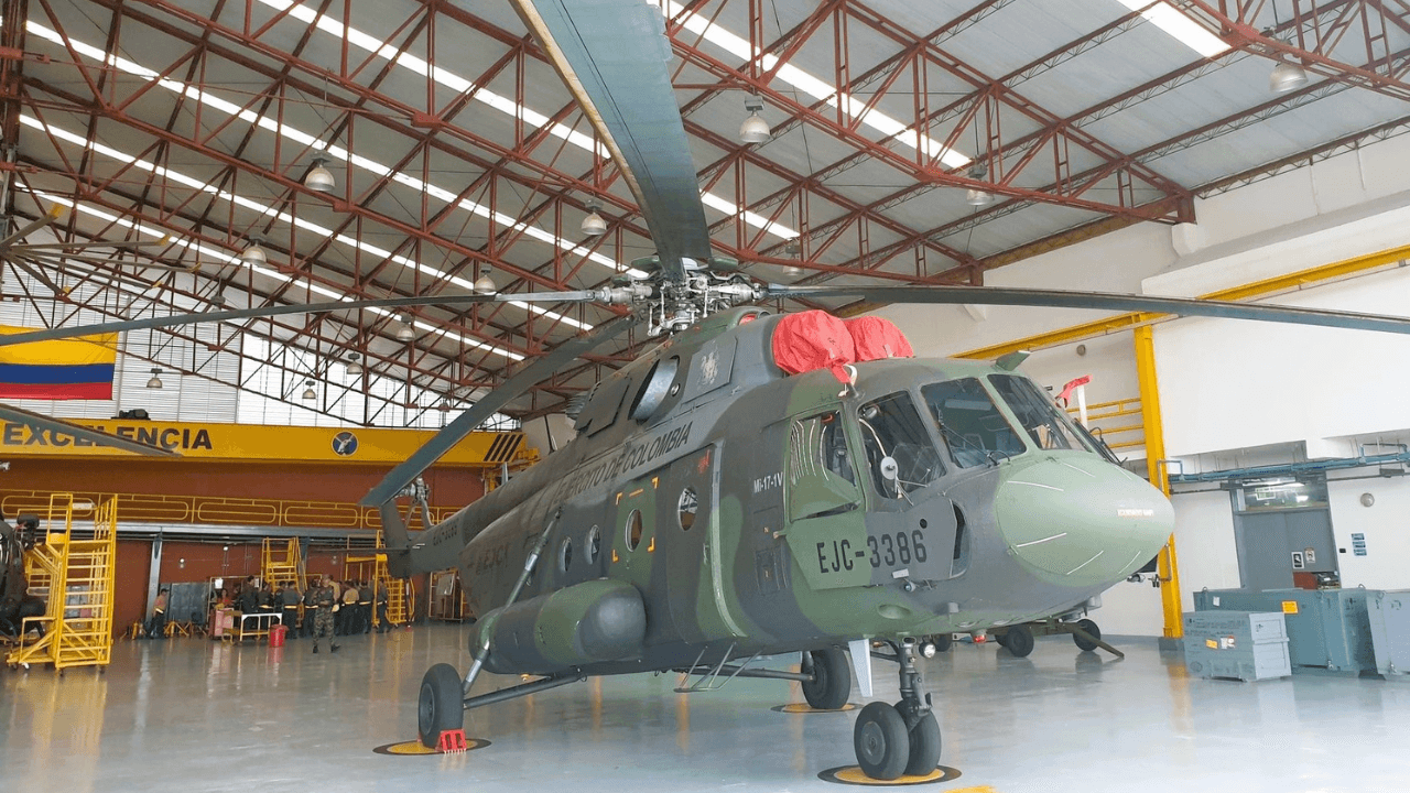 Mantenimiento Helicópteros MI-17 Ejército