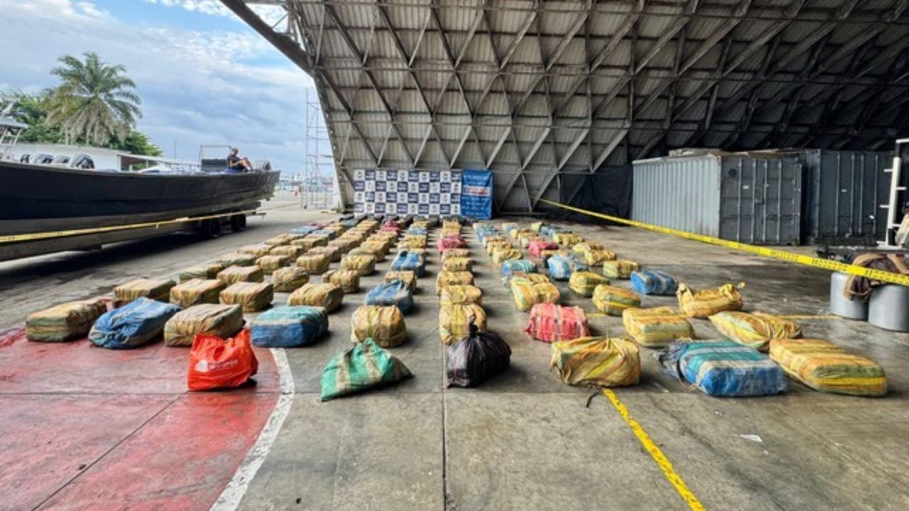 Incautación de cocaína