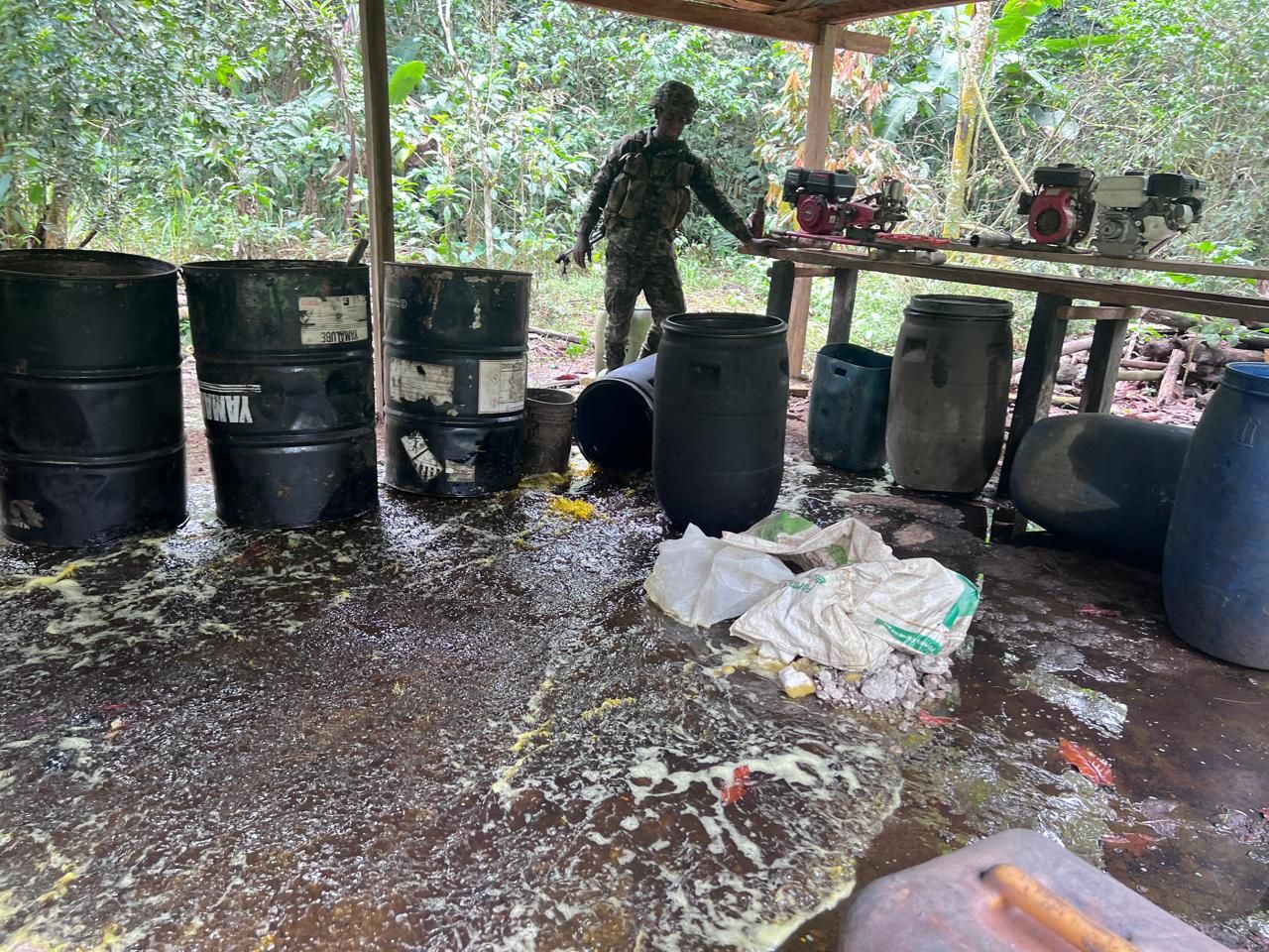 soldado coca