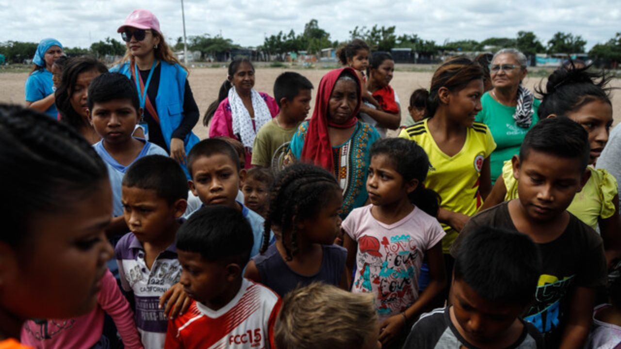 Niños en comunidades