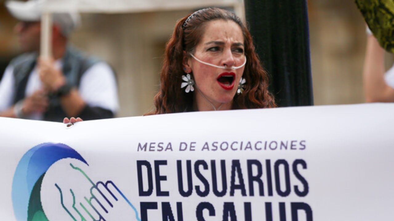 Protestas marchas de salud