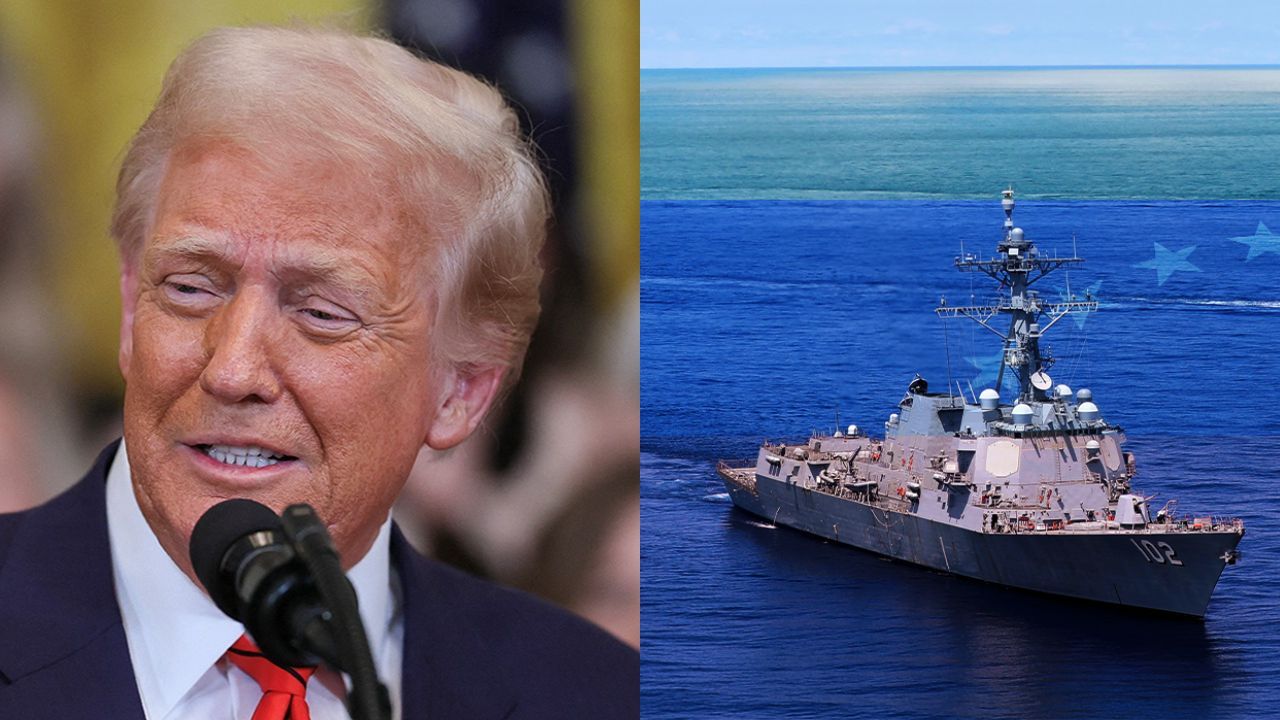 Trump y Nicolás Maduro