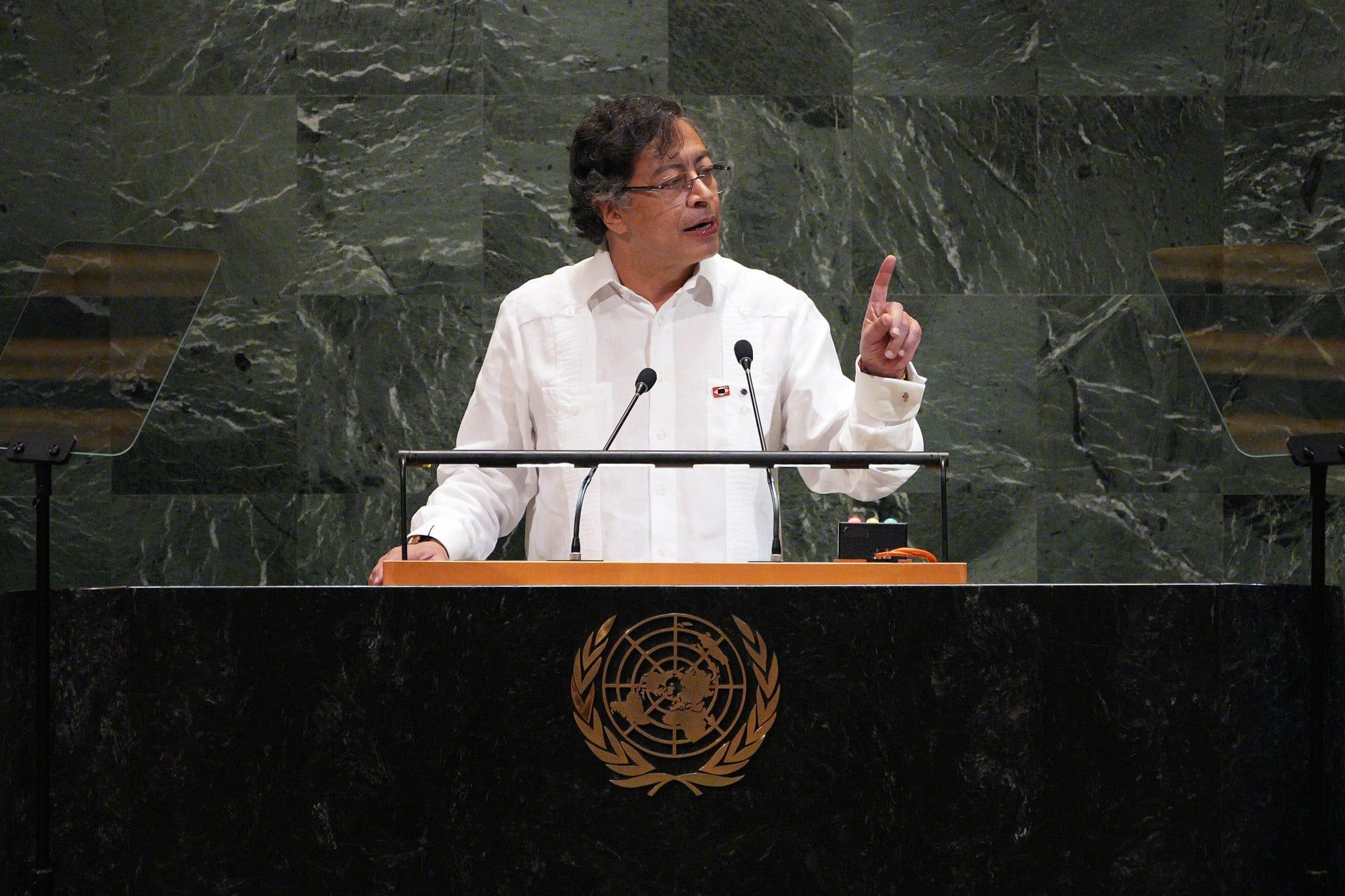 Gustavo Petro en la ONU 1
