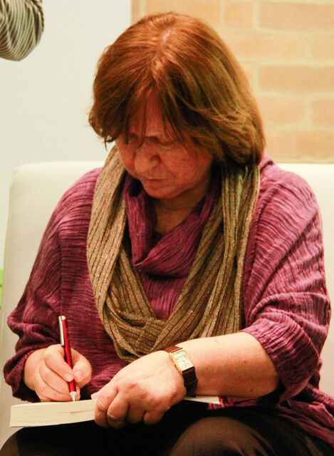 Svetlana Alexievich, Premio Nobel de Literatura 2015
