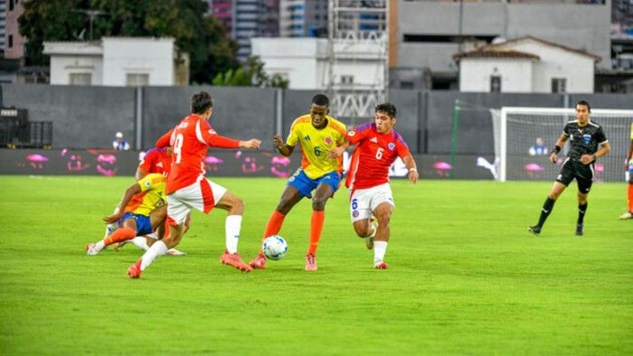 Colombia contra Chile Sub-20Colombia contra Chile Sub-20
