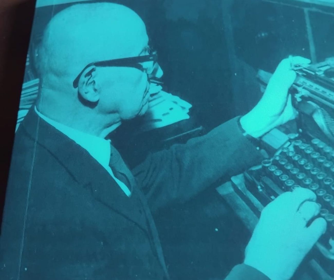 Otto de Greiff y su máquina