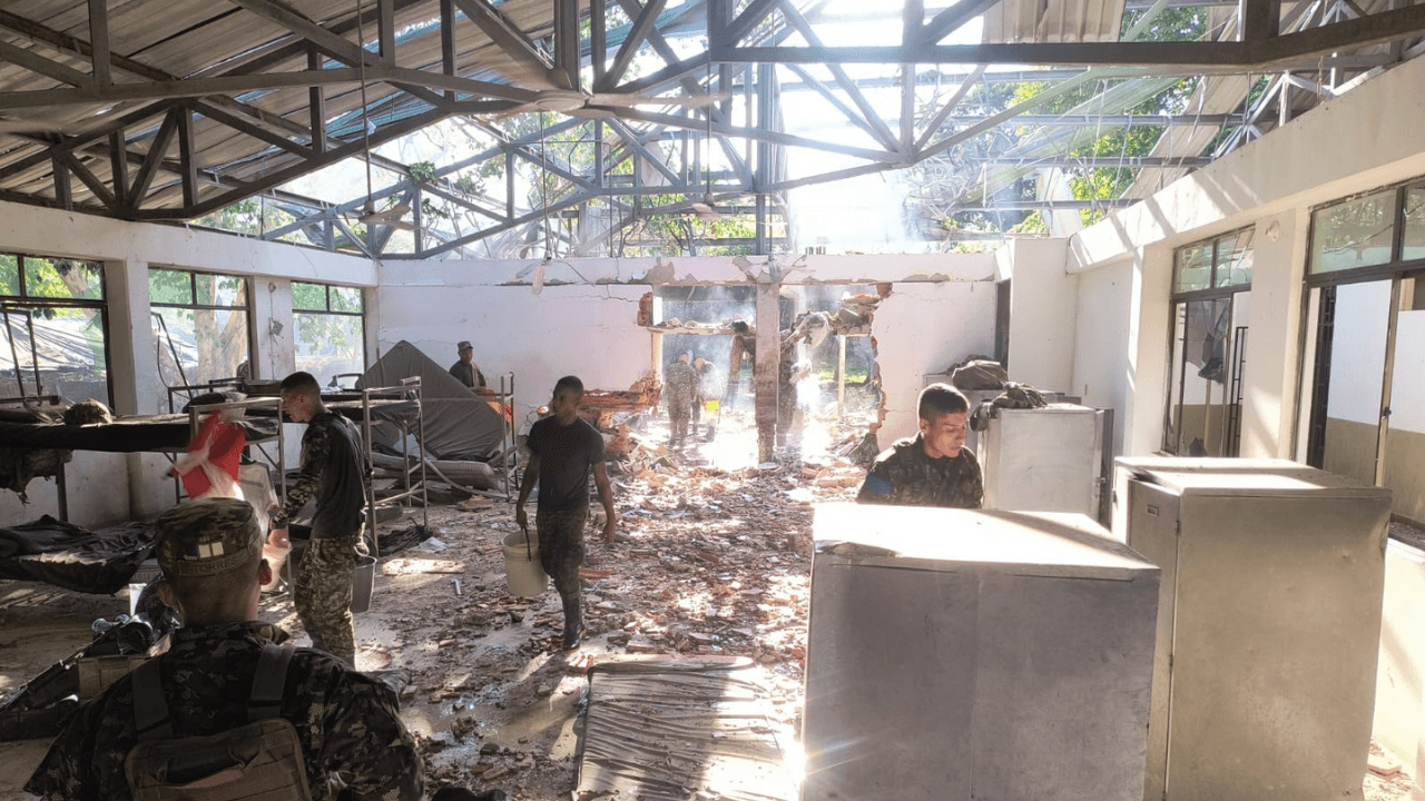 Ataque con explosivos Puerto Jordán 20251