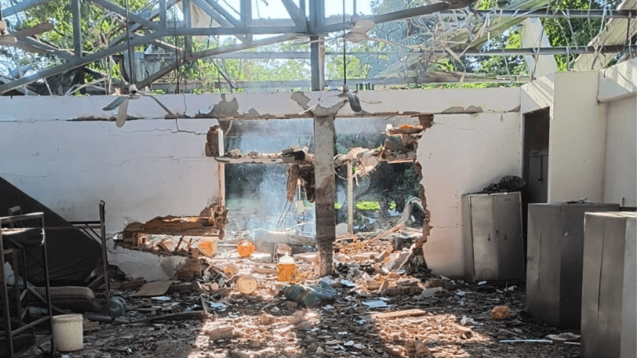 Ataque con explosivos Puerto Jordán 20252
