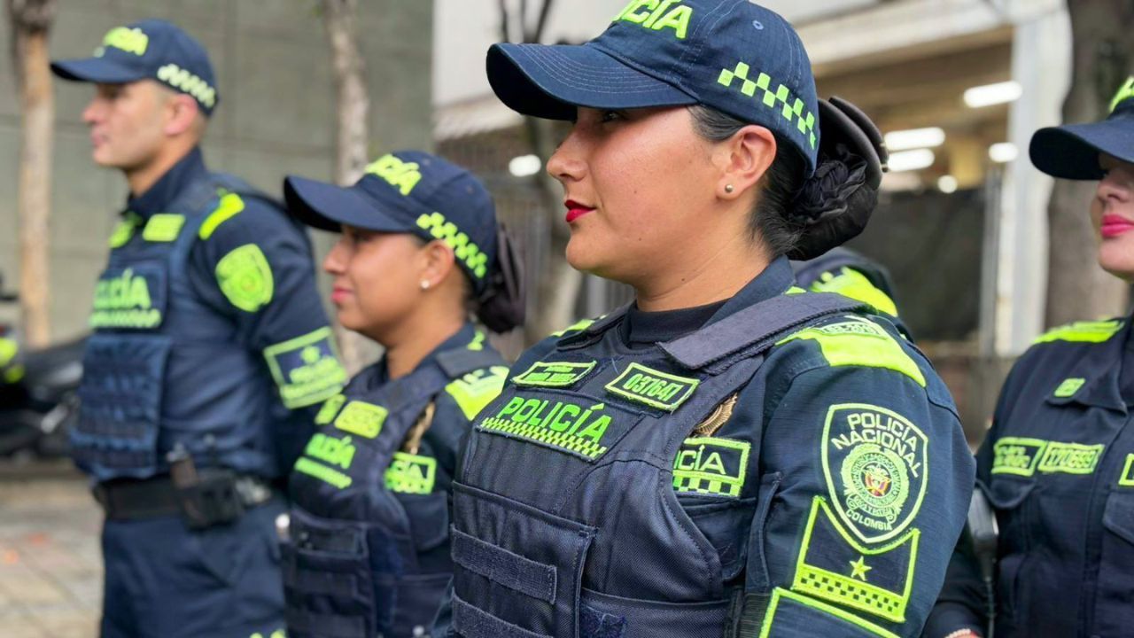 Uniformados de la Policía Nacional