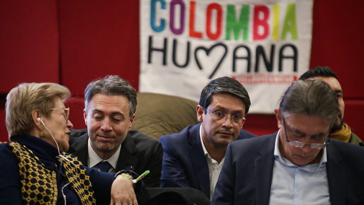 Imagen de una reunión del Pacto Histórico.