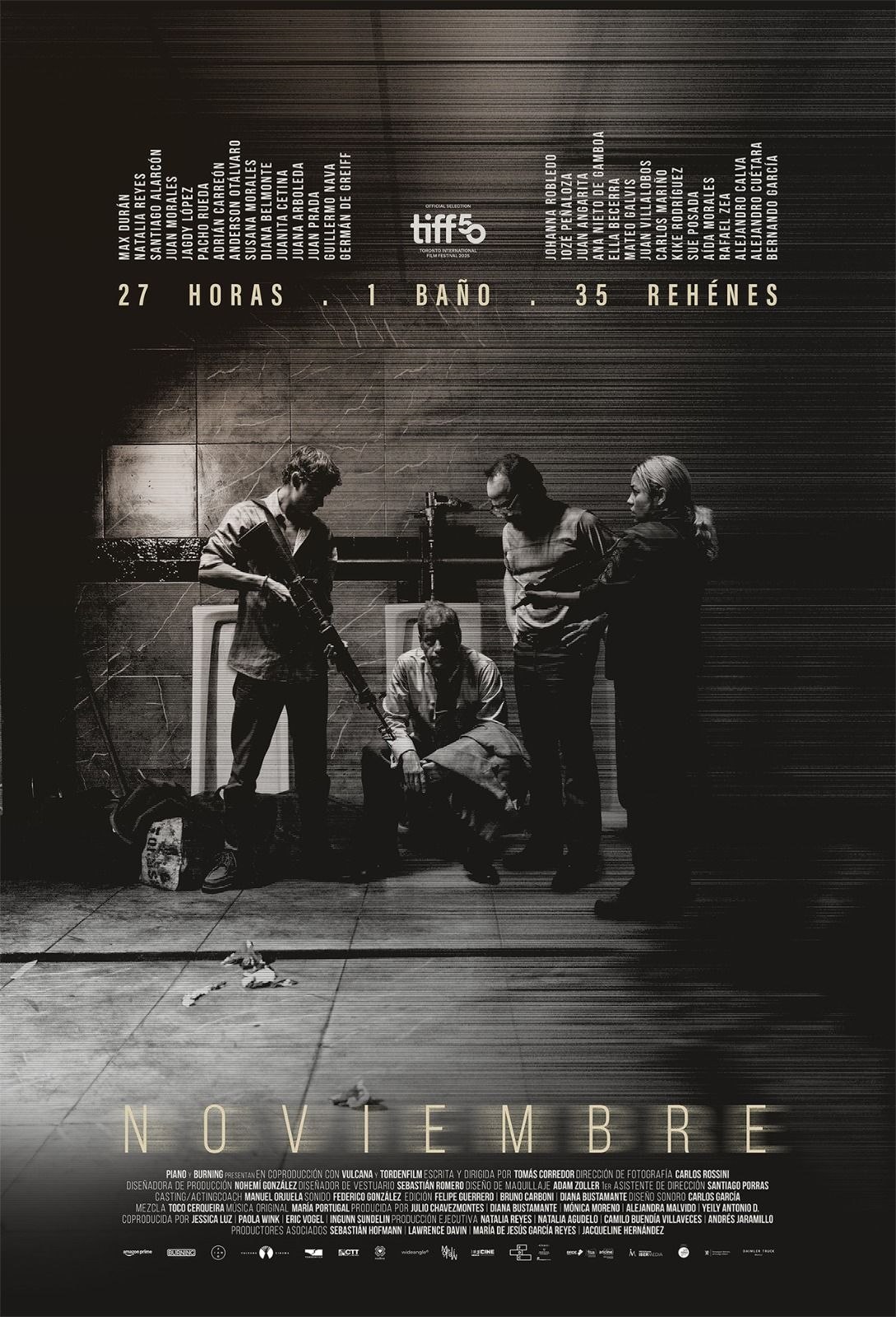 Afiche de la película Noviembre.