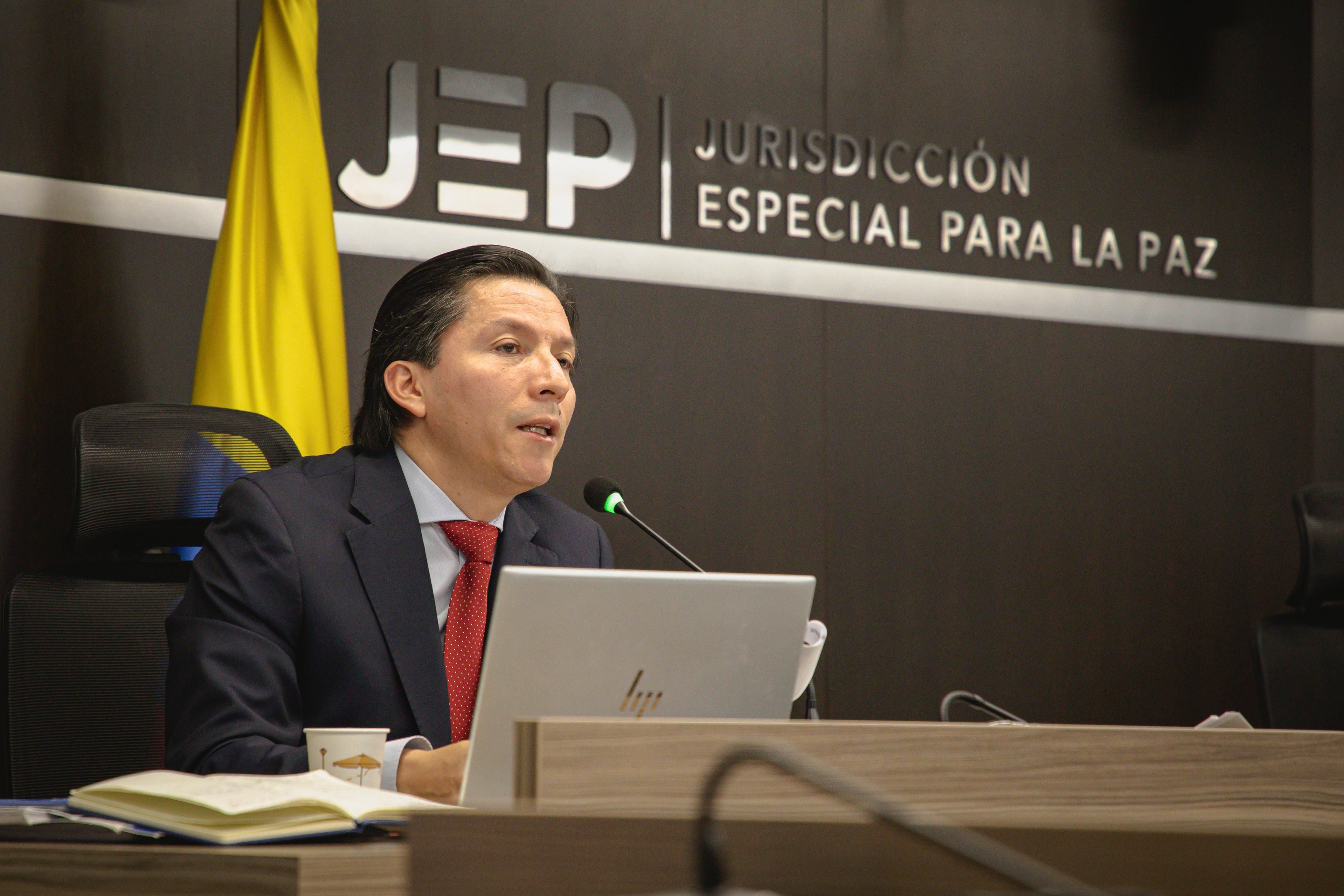 Magistrado Oscar Parra JEP