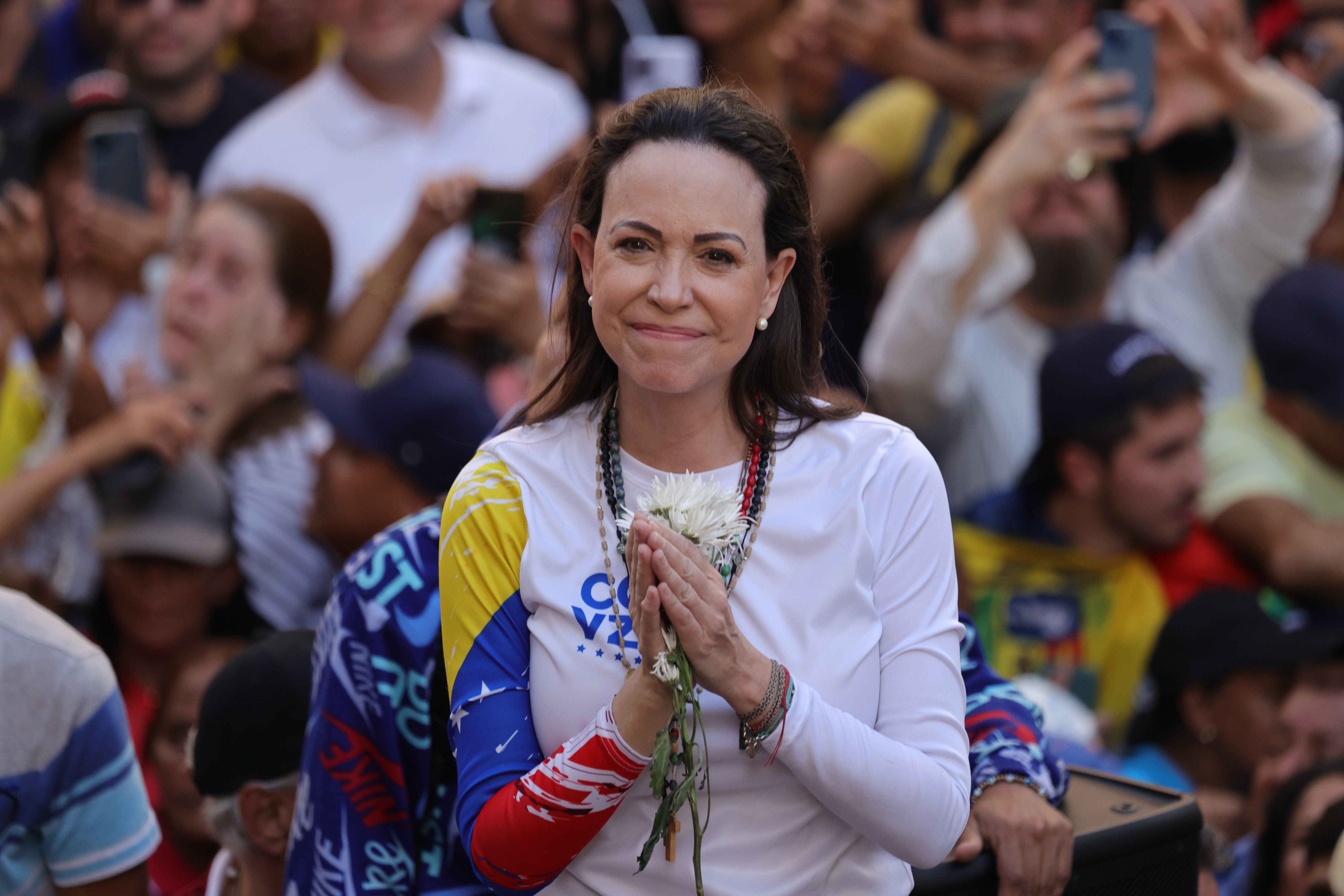 María Corina en Caracas