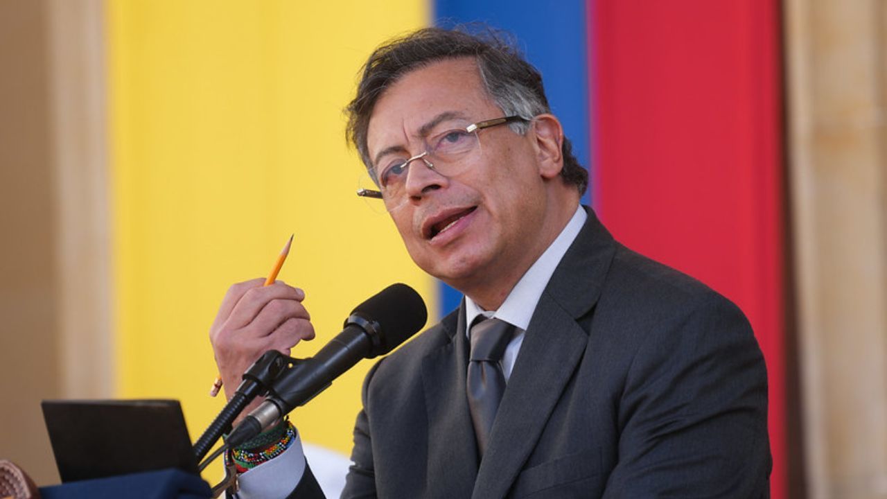 Gustavo Petro en alocución sobre Trump