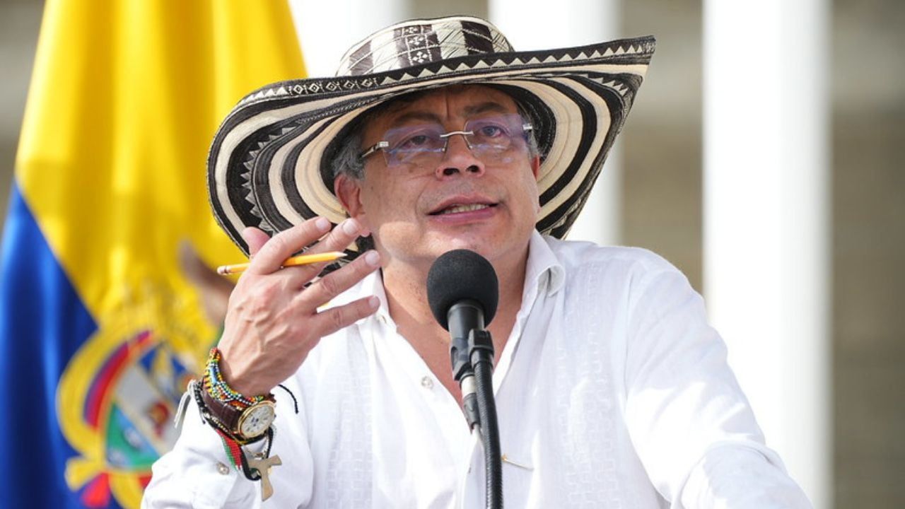 Presidente Gustavo Petro en discurso