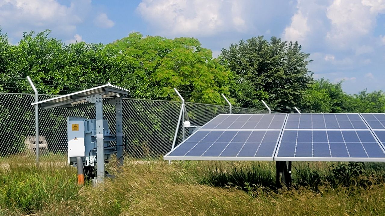 Paneles solares y almacenamiento de energía