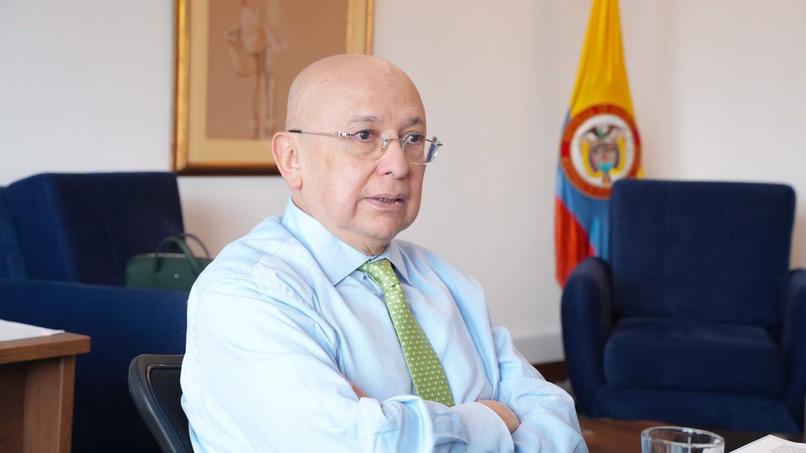Eduardo Montealegre, ministro de Justicia.