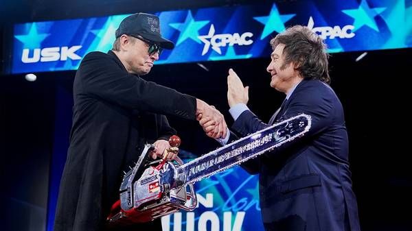 Milei y Elon Musk