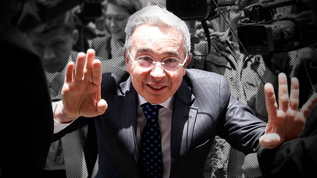 El expresidente Álvaro Uribe Vélez.