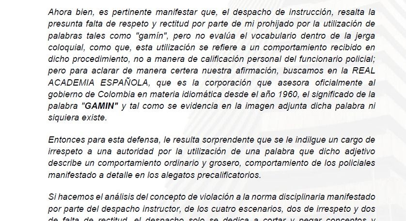 La defensa de Fuchi