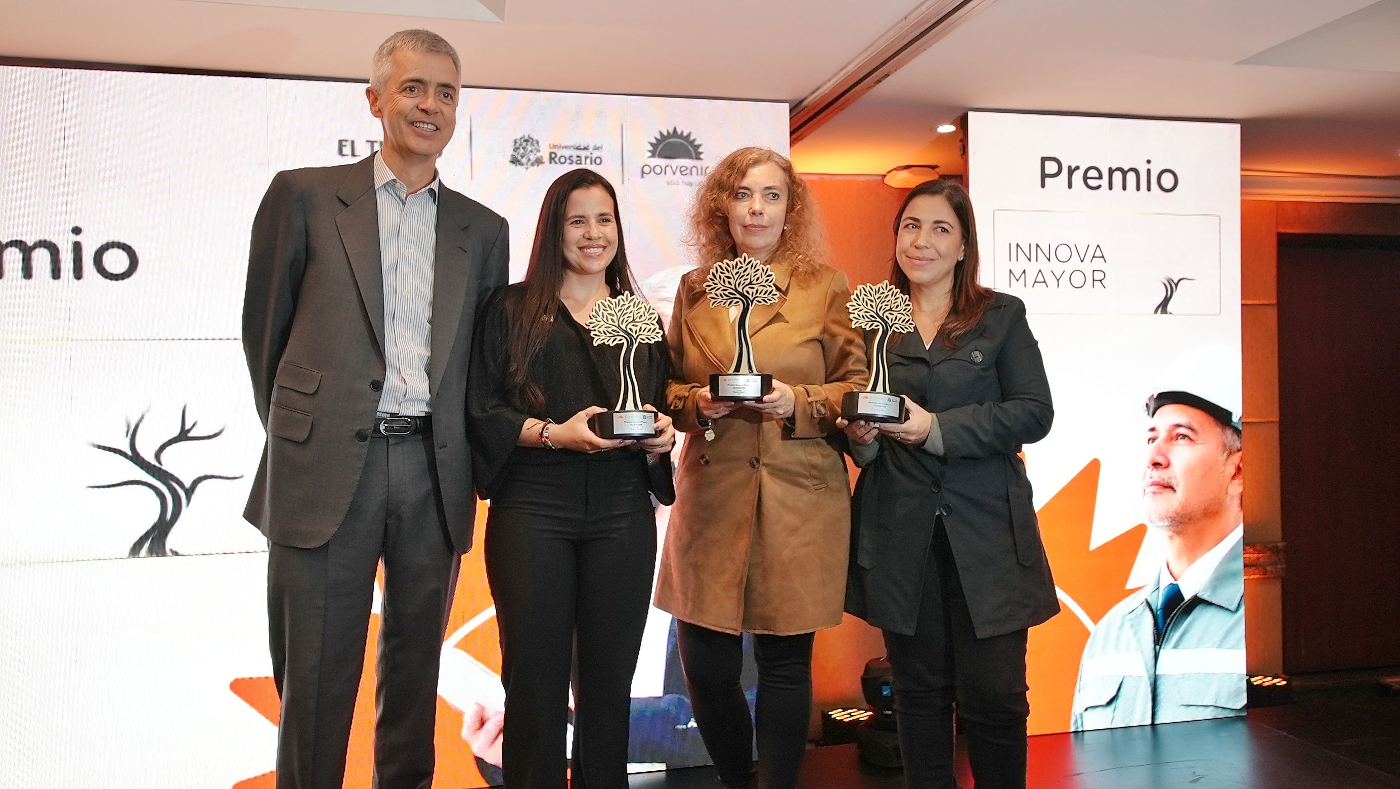 Ganadores del la categoría Talento Senior del Premio Innova Mayor