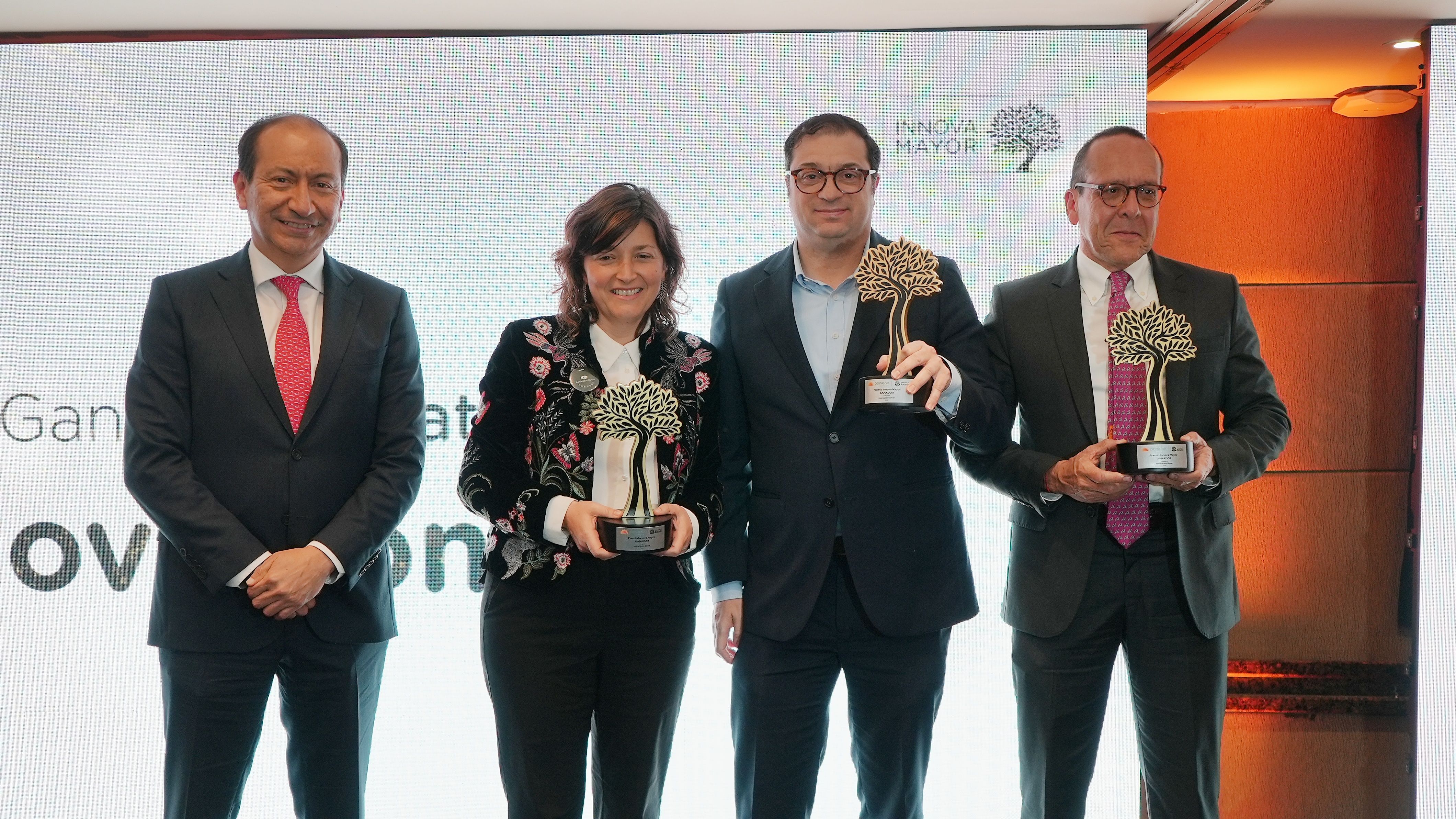 Ganadores de la categoría Innovación Silver del Premio Innova Mayor