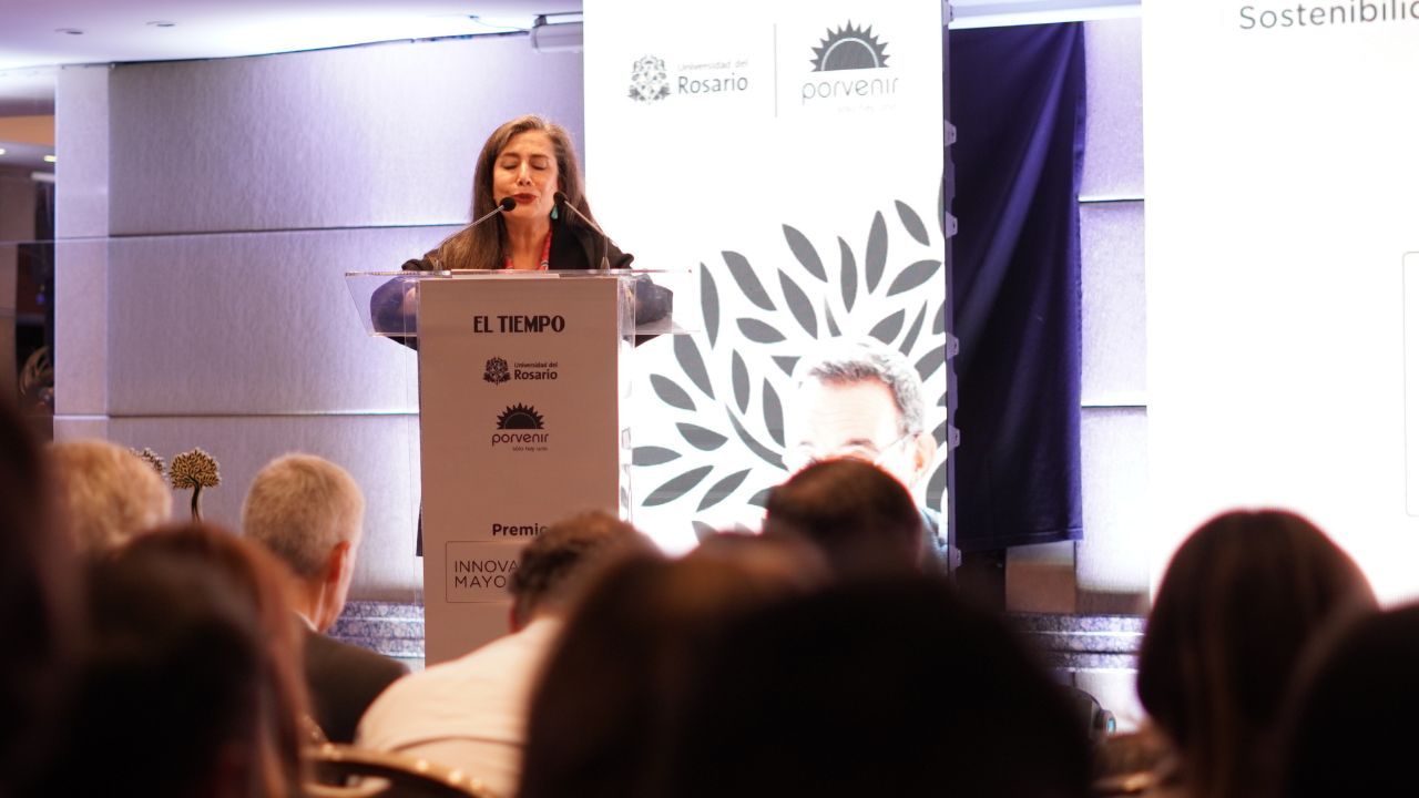 Ana Isabel Gómez, rectora de la Universidad del Rosario