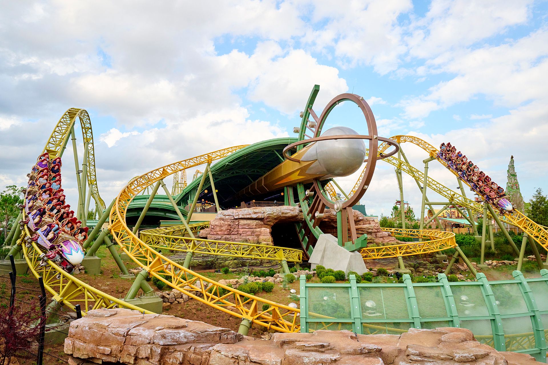 Stardust Racer, uno de los principales atractivos del parque. Foto: Universal Orlando Resort