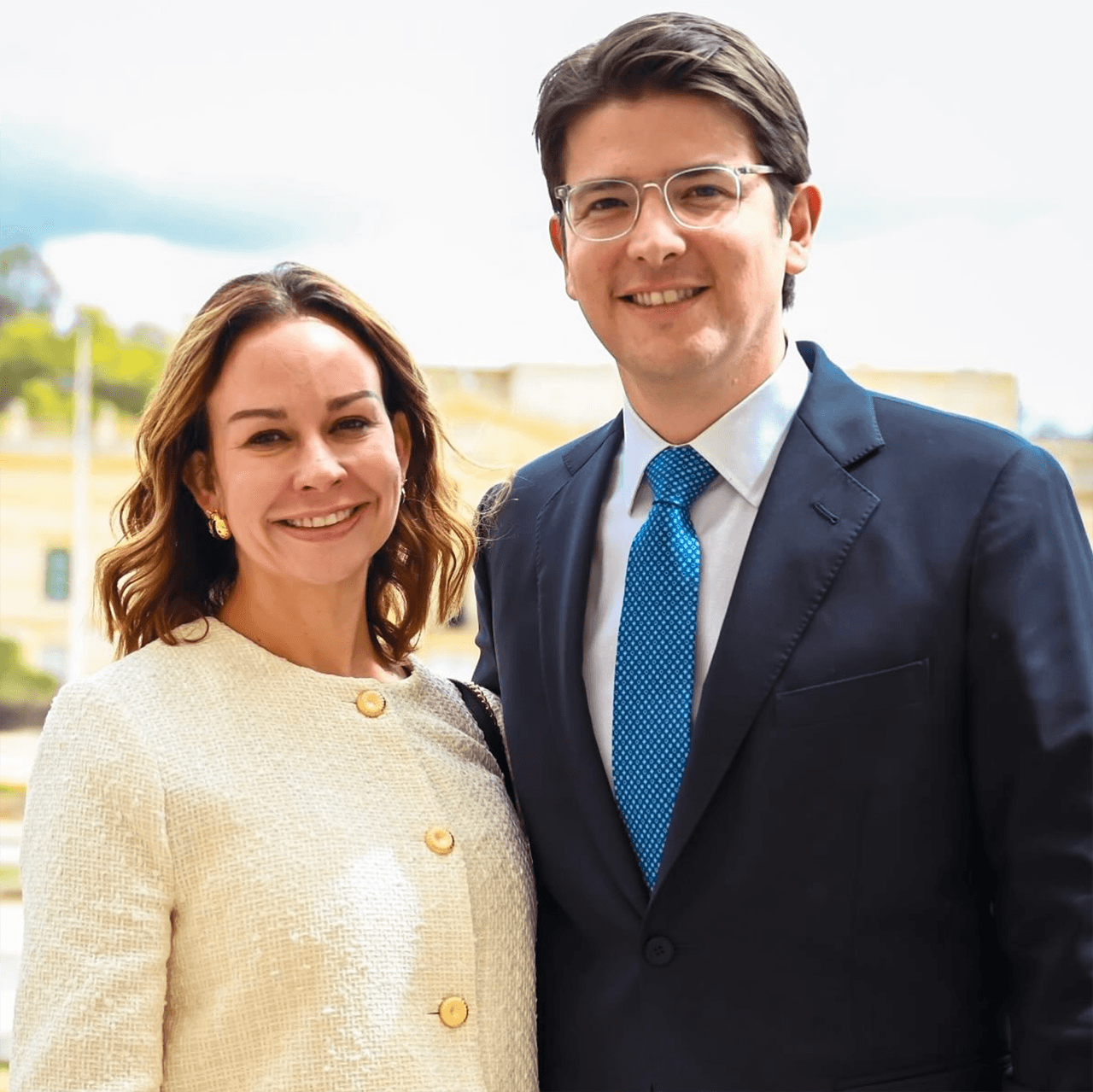 María Claudia Tarazona y Miguel Uribe Turbay