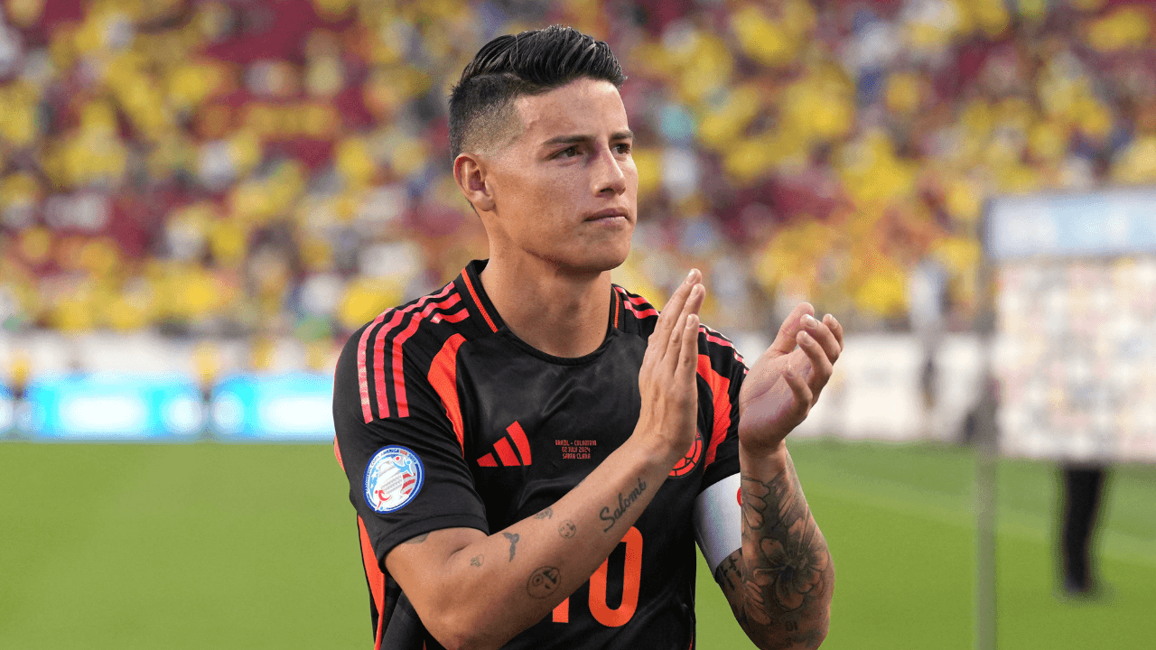 James Rodríguez, partido amistoso