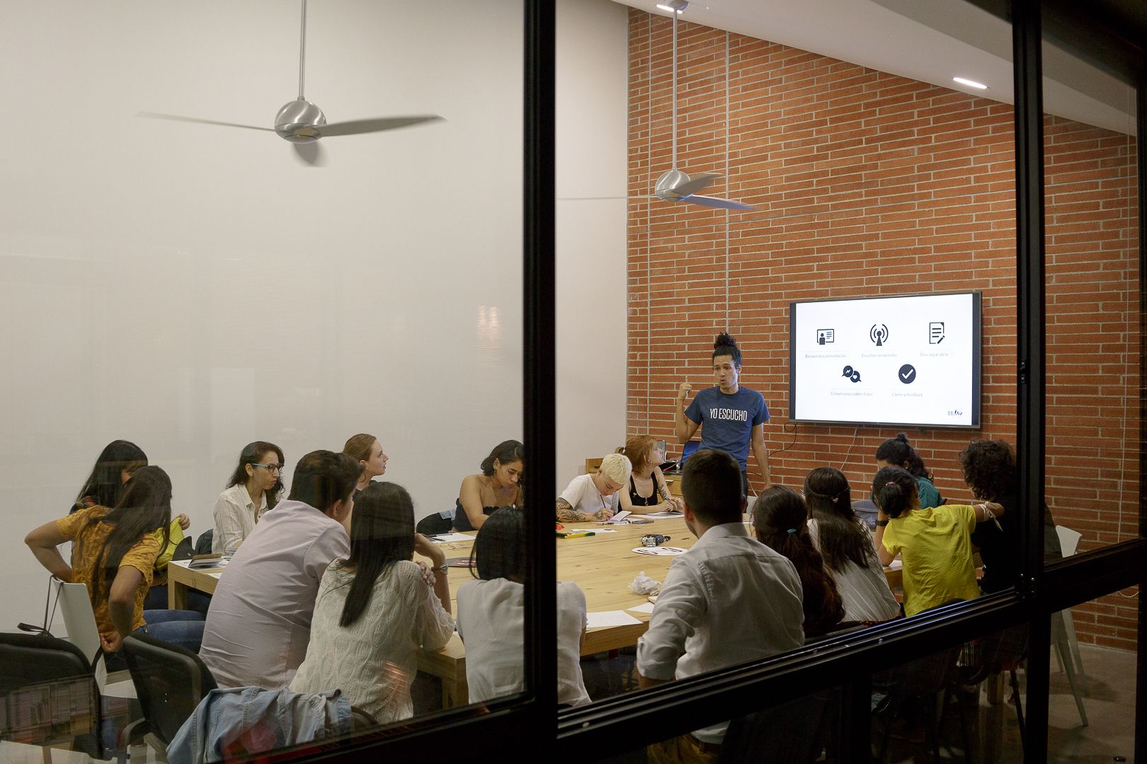 Taller de Jorge Caraballo.