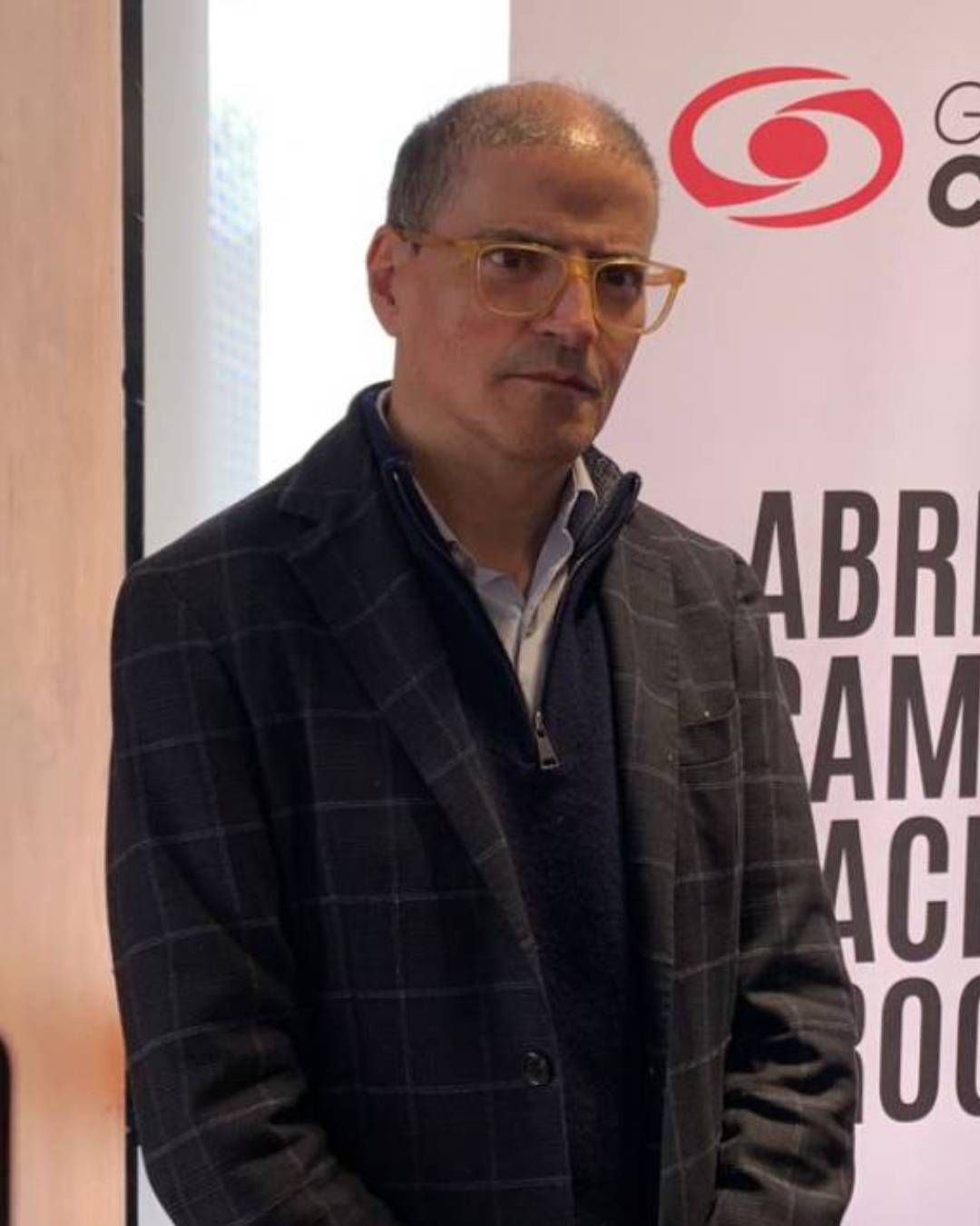 José Fernando Llano, presidente del Grupo Colpatria, durante un encuentro con medios