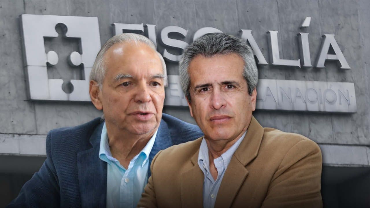 Los exministros Ricardo Bonilla y Luis Fernando Velasco