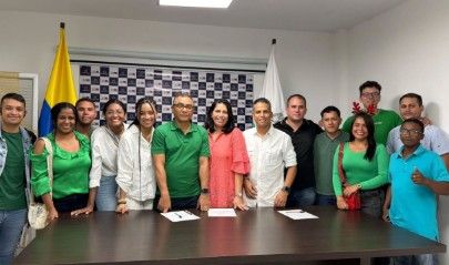 Inscripción de candidatos del Frente Amplio en el Cesar