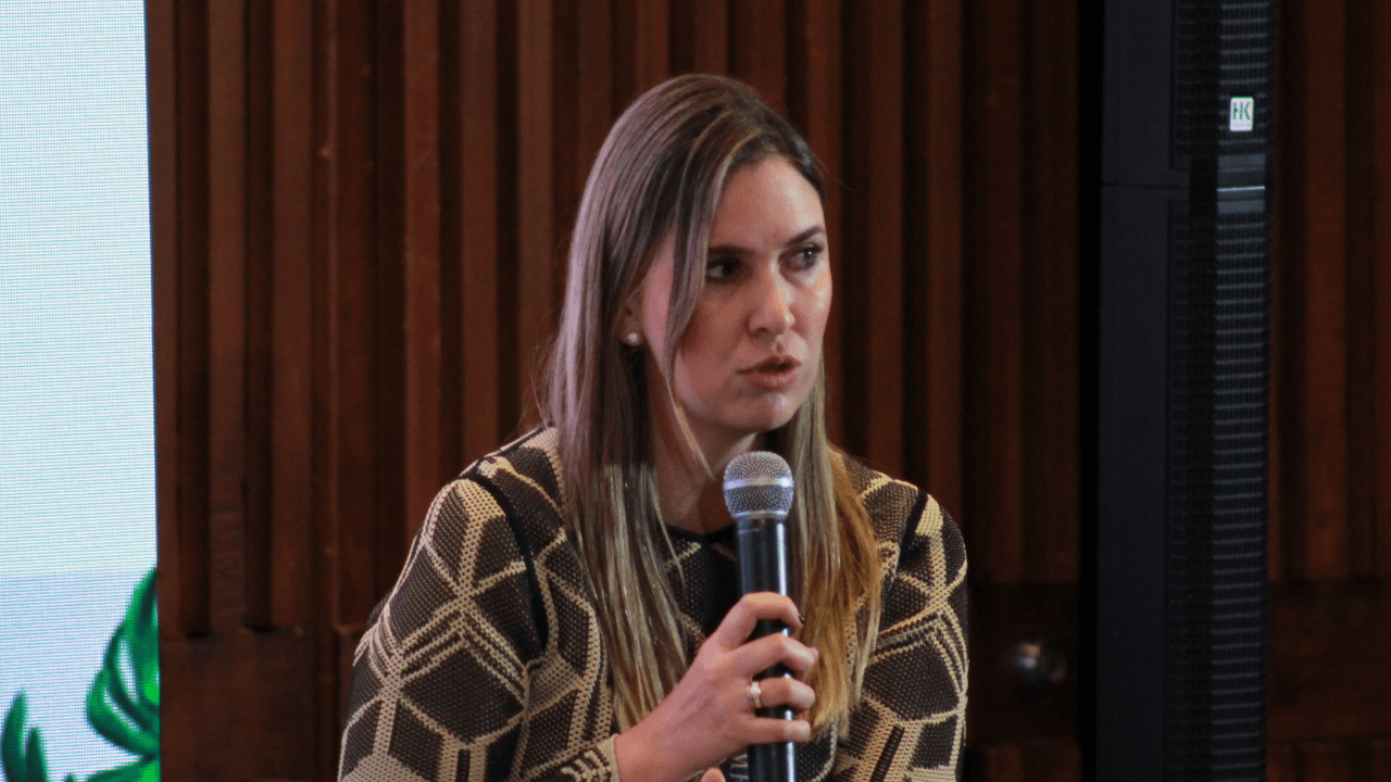 Paula Bernal, country manager de la IATA (Asociación Internacional de Transporte Aéreo) para Colombia