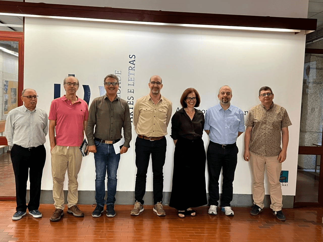 José Antonio Duarte, presidente del Departamento de Comunicación, Filosofía y Política de la Universidad de Beira Interior; José Ricardo Pinto, presidente del Departamento de Comunicación, Filosofía y Política de la Universidad de Beira Interior; And