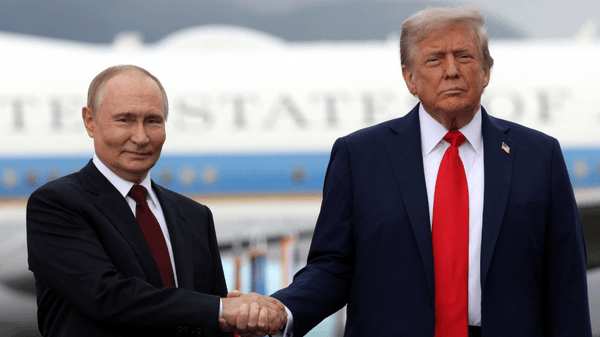 Trump y Putin sobre armas nucleares