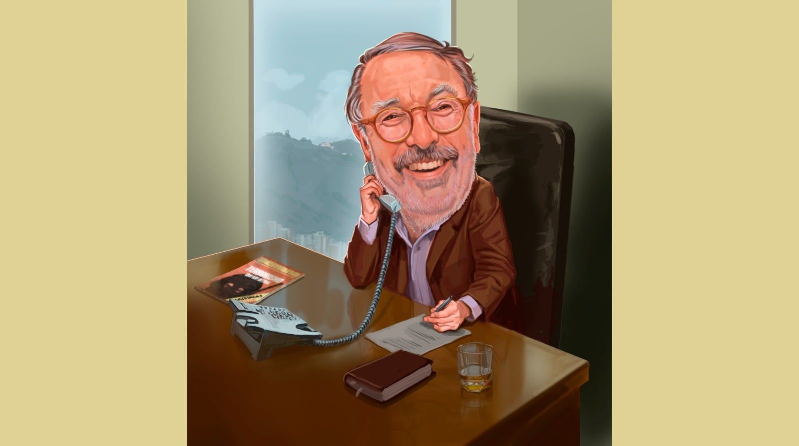 Ilustración portada Felipe López