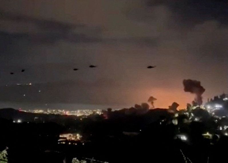 Momento en el que Estados Unidos atacó Venezuela.